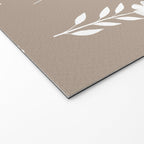 White Flower Pattern_02 Welcome Mat Gallery Image 2