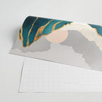 Golden Waterfall Wrapping Paper Gallery Image 2