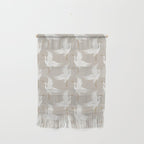 Cranes Neutral Wall Hanging Gallery Image 1