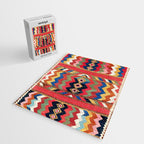 Bolan Varamin North Persian Kilim Jigsaw Puzzle Gallery Image 2