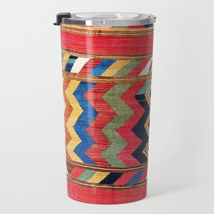 Bolan Varamin North Persian Kilim Travel Mug Gallery Image 3
