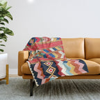 Bolan Varamin North Persian Kilim Throw Blanket Gallery Image 1