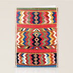 Bolan Varamin North Persian Kilim Stationery Card Gallery Image 2
