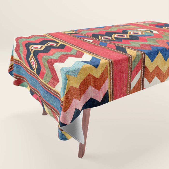 Bolan Varamin North Persian Kilim Tablecloth Gallery Image 1