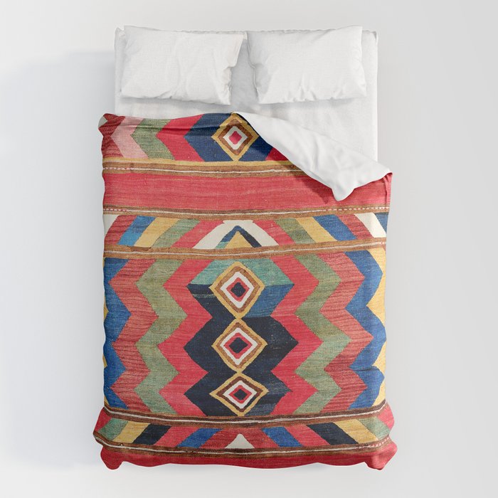Bolan Varamin North Persian Kilim Duvet Cover Gallery Image 1