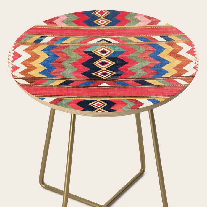 Bolan Varamin North Persian Kilim Side Table Gallery Image 2