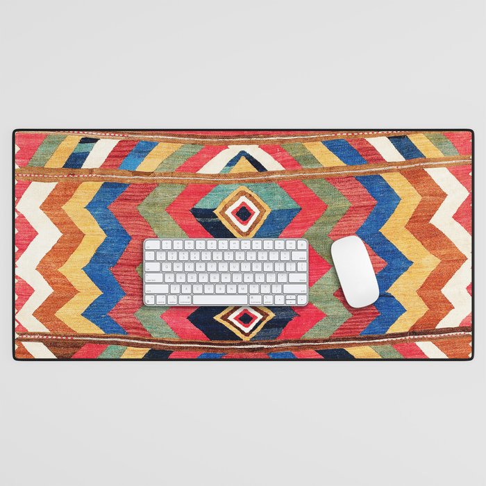 Bolan Varamin North Persian Kilim Desk Mat Gallery Image 1