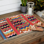 Bolan Varamin North Persian Kilim Outdoor Rug Gallery Image 2