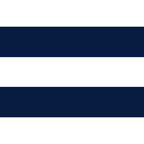 Marinière Nautical Navy Blue and White Mariniere Stripes  Coffee Mug Gallery Image 2