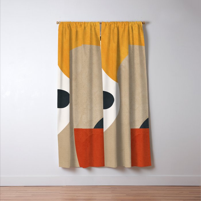 Abstract Art 11 Window Curtain Gallery Image 3