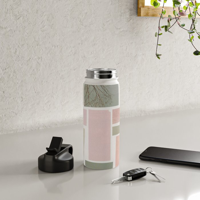 Color Blocks #4 Water Bottle Gallery Image 4