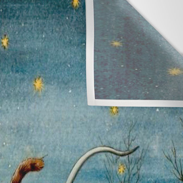 'If Only Big Things Were Little, and Little Things Were Big' by Louis Wain Wall Tapestry Gallery Image 3