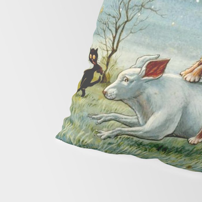 'If Only Big Things Were Little, and Little Things Were Big' by Louis Wain Pillow Sham Gallery Image 4