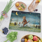 'If Only Big Things Were Little, and Little Things Were Big' by Louis Wain Cutting Board Gallery Image 2