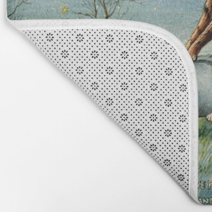 'If Only Big Things Were Little, and Little Things Were Big' by Louis Wain Bath Mat Gallery Image 2