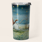 'If Only Big Things Were Little, and Little Things Were Big' by Louis Wain Travel Mug Gallery Image 2