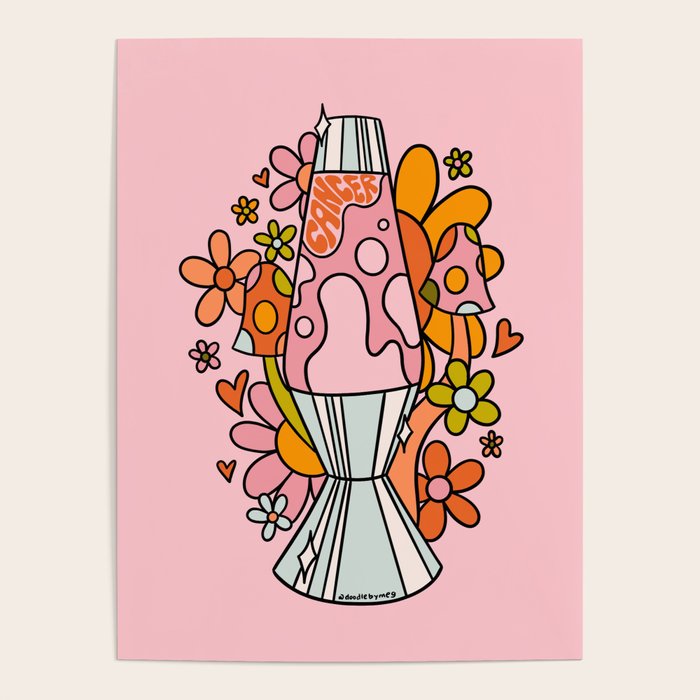 Cancer Lava Lamp Poster Gallery Image 4