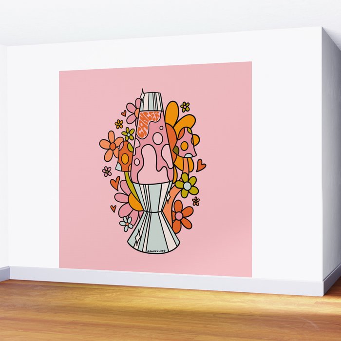 Cancer Lava Lamp Wall Mural Gallery Image 2