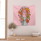 Cancer Lava Lamp Wall Tapestry Gallery Image 2