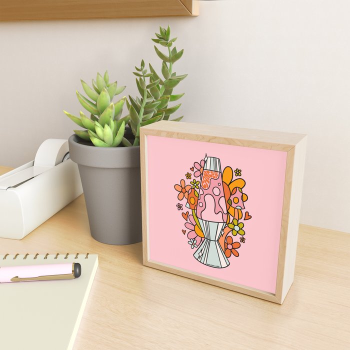 Cancer Lava Lamp Mini Art Print Gallery Image 2