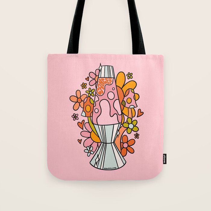 Cancer Lava Lamp Tote Bag Gallery Image 1