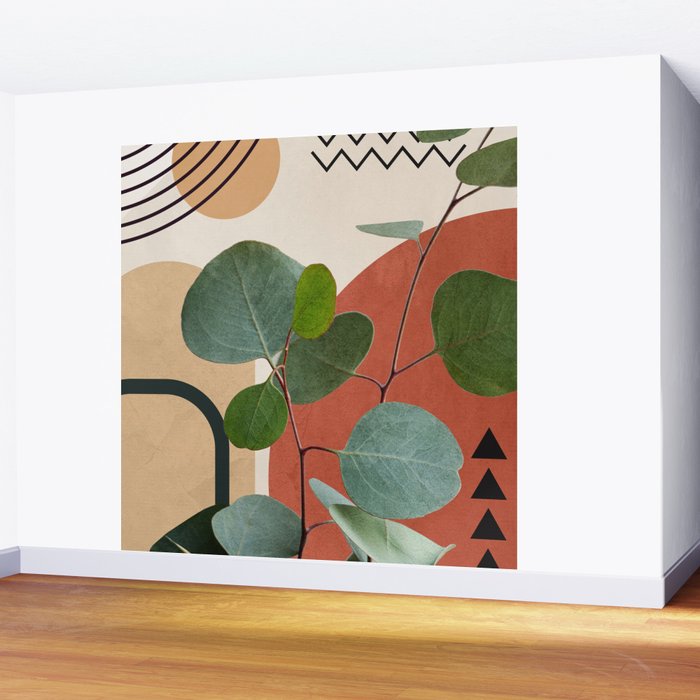 Nature Geometry 17 Wall Mural Gallery Image 2