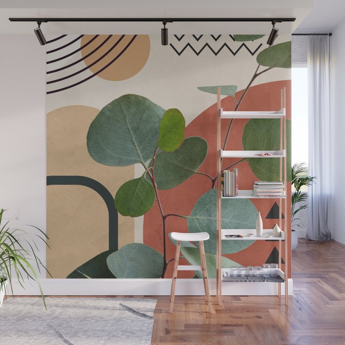 Nature Geometry 17 Wall Mural Gallery Image 1