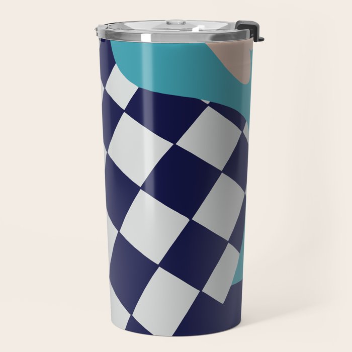 Minimalistic Vase 3 Travel Mug Gallery Image 2