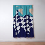 Minimalistic Vase 3 Window Curtain Gallery Image 3