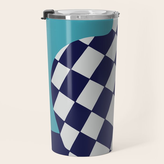 Minimalistic Vase 3 Travel Mug Gallery Image 3