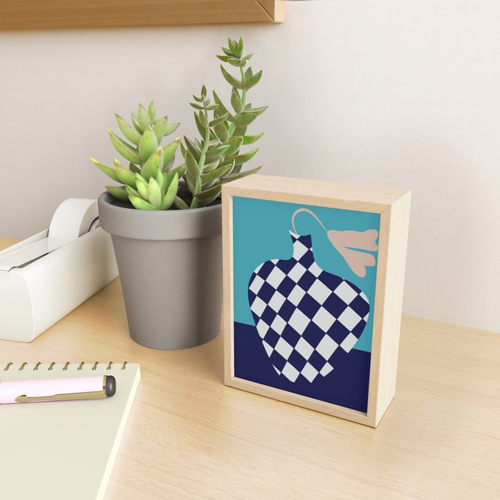 Minimalistic Vase 3 Mini Art Print Gallery Image 2