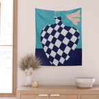 Minimalistic Vase 3 Wall Tapestry Gallery Image 2