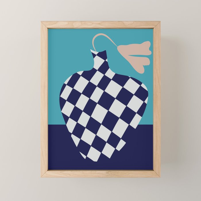 Minimalistic Vase 3 Mini Art Print Gallery Image 1