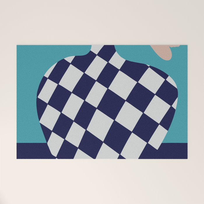 Minimalistic Vase 3 Welcome Mat Gallery Image 1