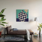 Minimalistic Vase 3 Wood Wall Art Gallery Image 2
