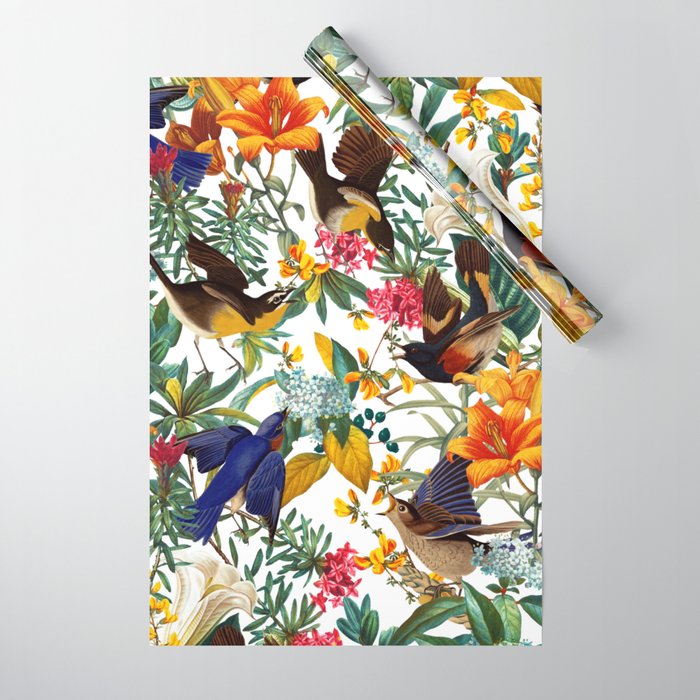 The Land of Birds II Wrapping Paper Gallery Image 1