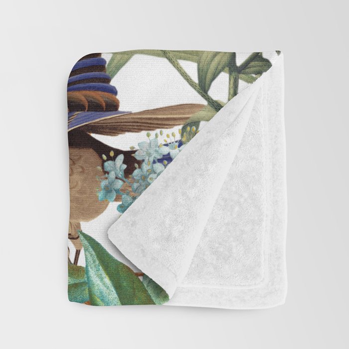 The Land of Birds II Throw Blanket Gallery Image 3