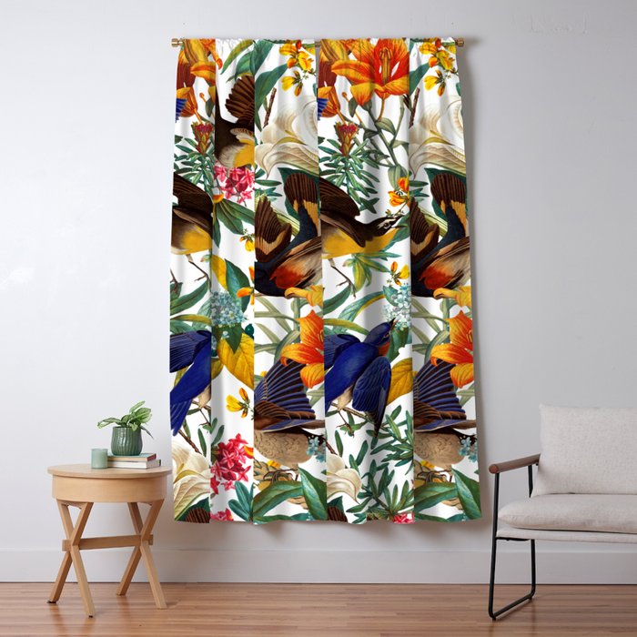 The Land of Birds II Window Curtain Gallery Image 5