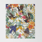 The Land of Birds II Throw Blanket Gallery Image 2