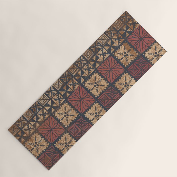 UrbanNesian Tongan Ngatu | Mua Yoga Mat Gallery Image 1