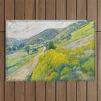 Landscape Oil Painting Václav Radimský Outdoor Rug Gallery Image 1