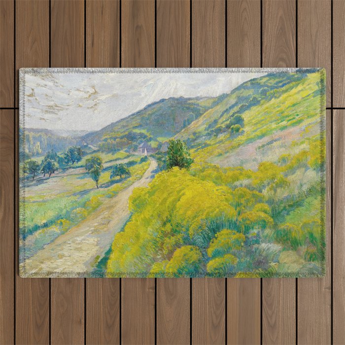 Landscape Oil Painting Václav Radimský Outdoor Rug Gallery Image 1