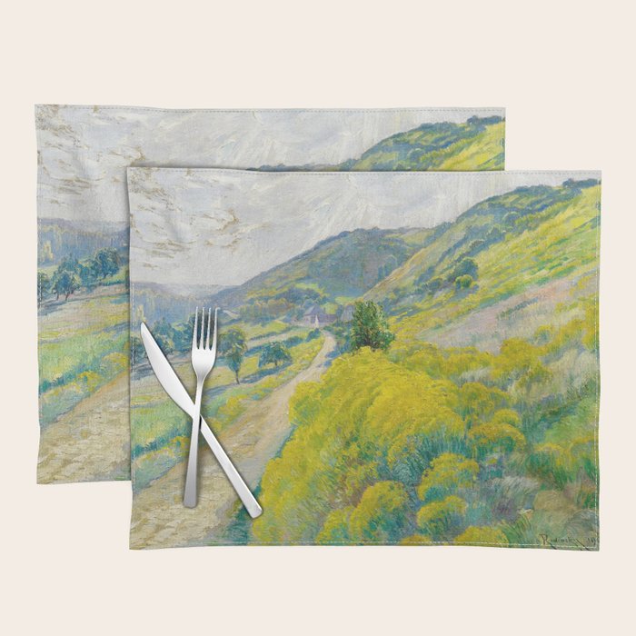 Landscape Oil Painting Václav Radimský Placemat Gallery Image 1
