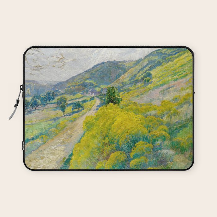 Landscape Oil Painting Václav Radimský Laptop Sleeve Gallery Image 1
