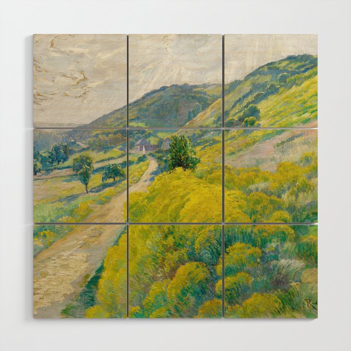 Landscape Oil Painting Václav Radimský Wood Wall Art Gallery Image 1