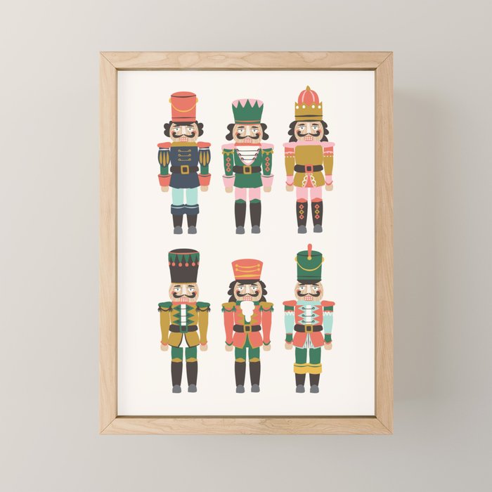 Nutcrackers Mini Art Print Gallery Image 1