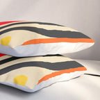 Colorful Cubism Modern Abstract Art Pillow Sham Gallery Image 3