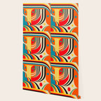 Colorful Cubism Modern Abstract Art Wallpaper Gallery Image 2