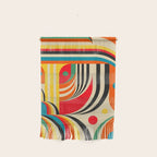 Colorful Cubism Modern Abstract Art Wall Hanging Gallery Image 1