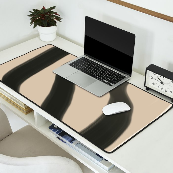 Minimal abstract line Desk Mat Gallery Image 2